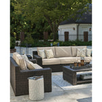  Signature Design by Ashley Coastline Bay P784-838 Sofa with Cushion IMAGE 9