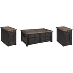  Signature Design by Ashley Tyler Creek T736T1 Coffee Table and 2 Chairside End Tables IMAGE 1