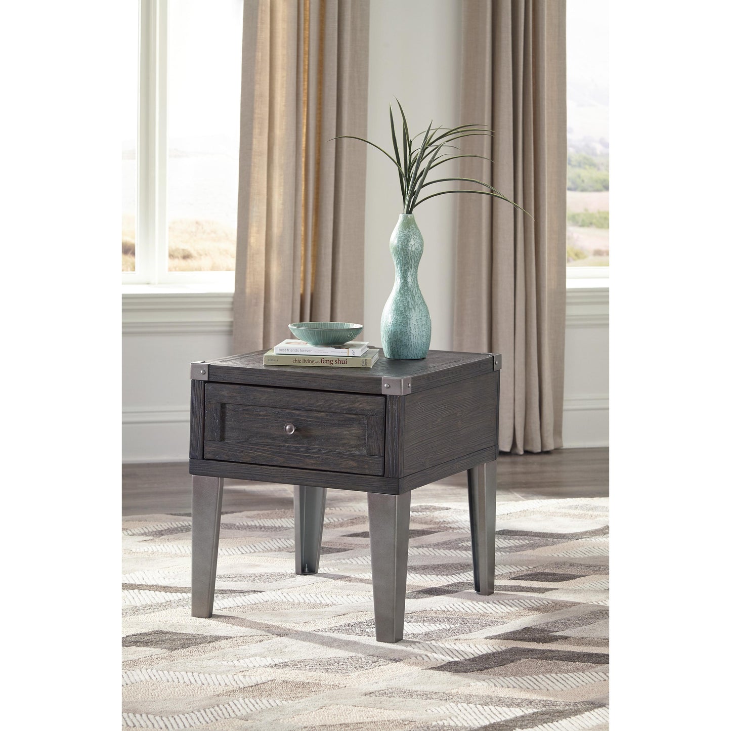  Signature Design by Ashley Todoe T901T2 Coffee Table and 2 End Tables IMAGE 3