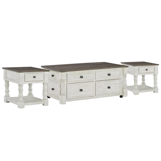  Signature Design by Ashley Havalance T994T1 Lift Top Coffee Table and 2 End Tables IMAGE 1