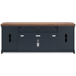  Signature Design by Ashley Landocken W402-68 XL TV Stand with Fireplace Option IMAGE 5