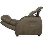Catnapper Relaxer Power Fabric and Leather Look Recliner with Wall Recline 7641067 1276-19/1417-19 IMAGE 7