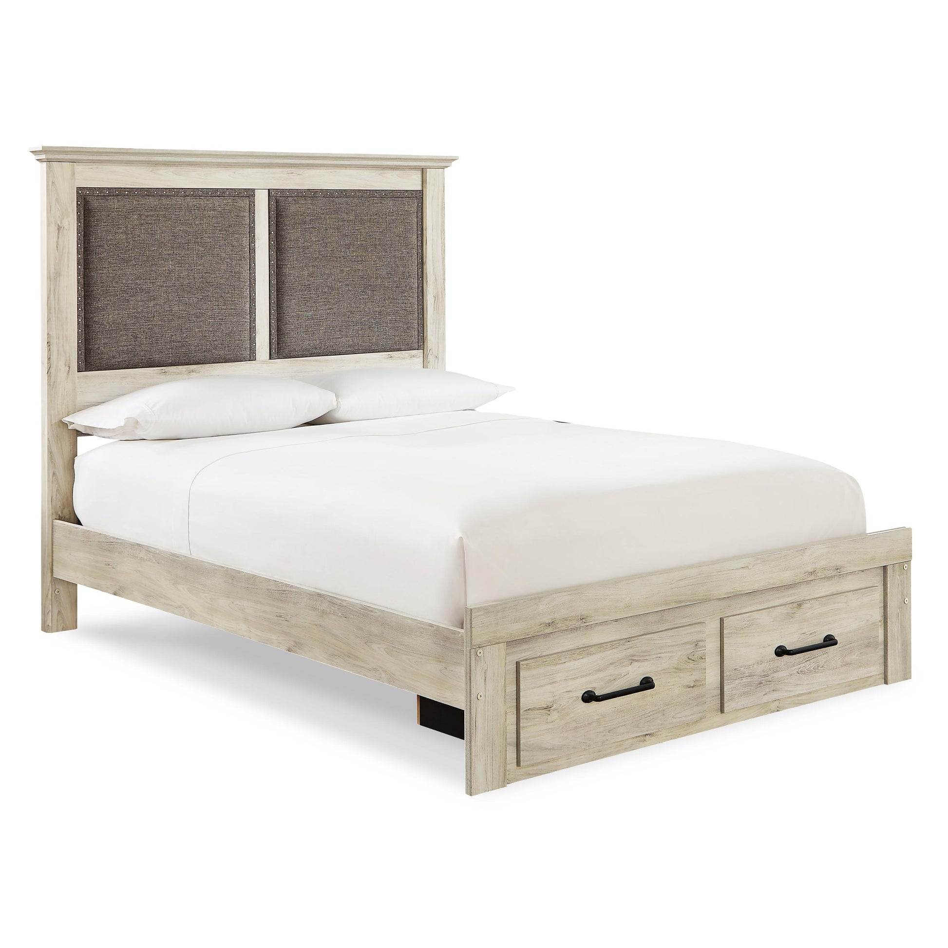 Signature Design by Ashley Cambeck Queen Upholstered Panel Bed with Storage B192-157/B192-54S/B192-96 IMAGE 1