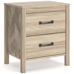  Signature Design by Ashley Battelle EB3929-292 Two Drawer Night Stand IMAGE 1