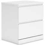  Signature Design by Ashley Onita EB9630-292 Two Drawer Night Stand IMAGE 1