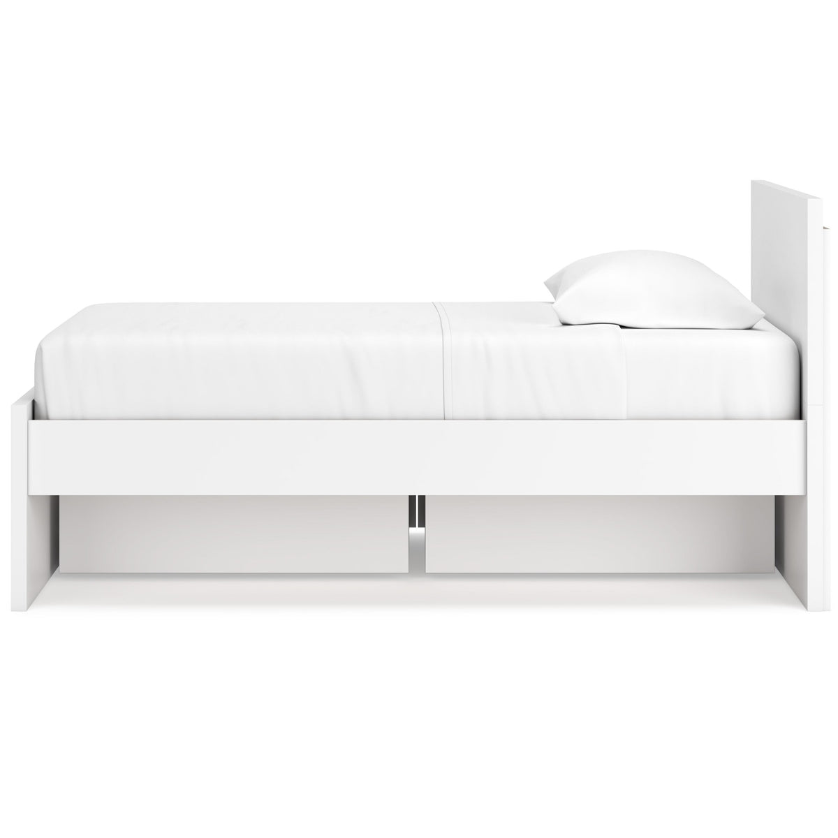  Signature Design by Ashley Onita EB9630B10 Twin Panel Platform Bed with 1 Side Storage IMAGE 5