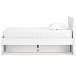  Signature Design by Ashley Onita EB9630B10 Twin Panel Platform Bed with 1 Side Storage IMAGE 5