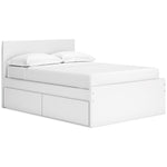  Signature Design by Ashley Onita EB9630B11 Full Panel Platform Bed with 1 Side Storage IMAGE 1