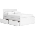  Signature Design by Ashley Onita EB9630B11 Full Panel Platform Bed with 1 Side Storage IMAGE 2