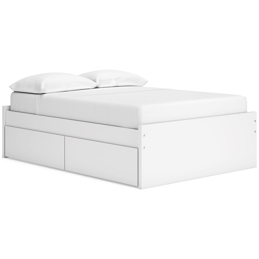 Signature Design by Ashley Onita EB9630B13 Full Platform Bed with 2 Side Storage IMAGE 1