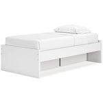  Signature Design by Ashley Onita EB9630B6 Twin Platform Bed with 1 Side Storage IMAGE 3