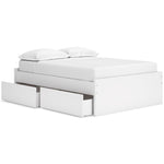  Signature Design by Ashley Onita EB9630B9 Full Platform Bed with 1 Side Storage IMAGE 2