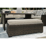  Signature Design by Ashley Brook Ranch P465-822 Sofa Sectional/Bench with Cushion IMAGE 6