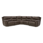Signature Design by Ashley Dunleith U71604S8 5 pc Power Reclining Sectional IMAGE 1