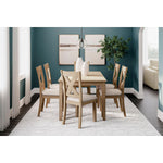  Signature Design by Ashley Sanbriar D393-425 Rectangular Dining Room Table Set IMAGE 2