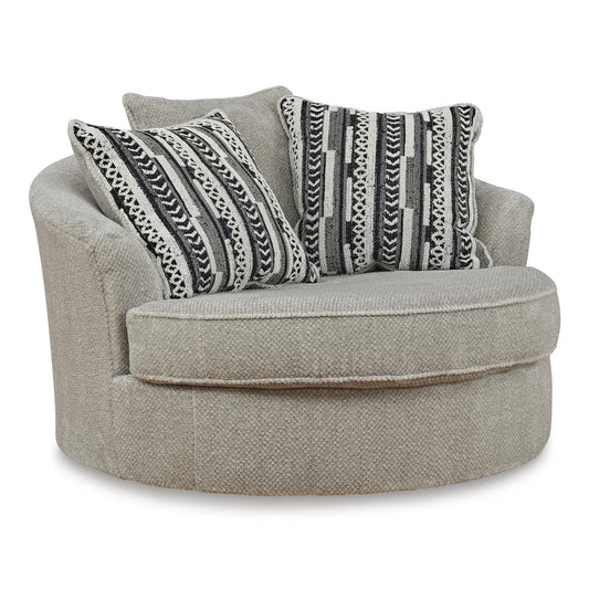  Benchcraft Calnita 2050221 Oversized Swivel Accent Chair IMAGE 1