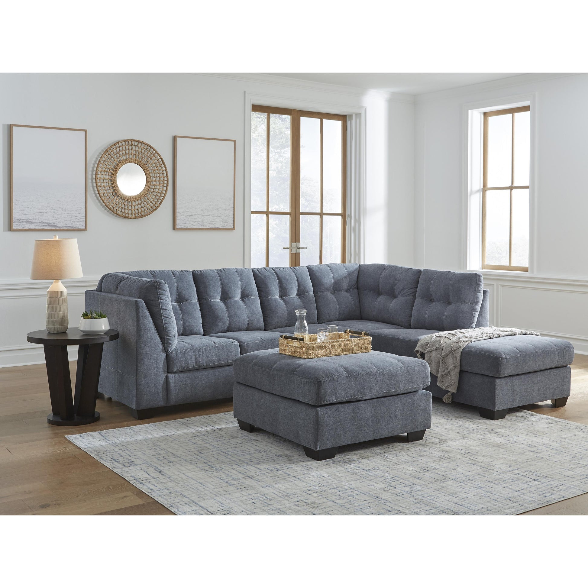  Signature Design by Ashley Marleton 55303S4 2 pc Sleeper Sectional with Chaise IMAGE 10