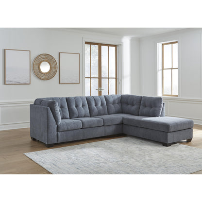  Signature Design by Ashley Marleton 55303S4 2 pc Sleeper Sectional with Chaise IMAGE 3