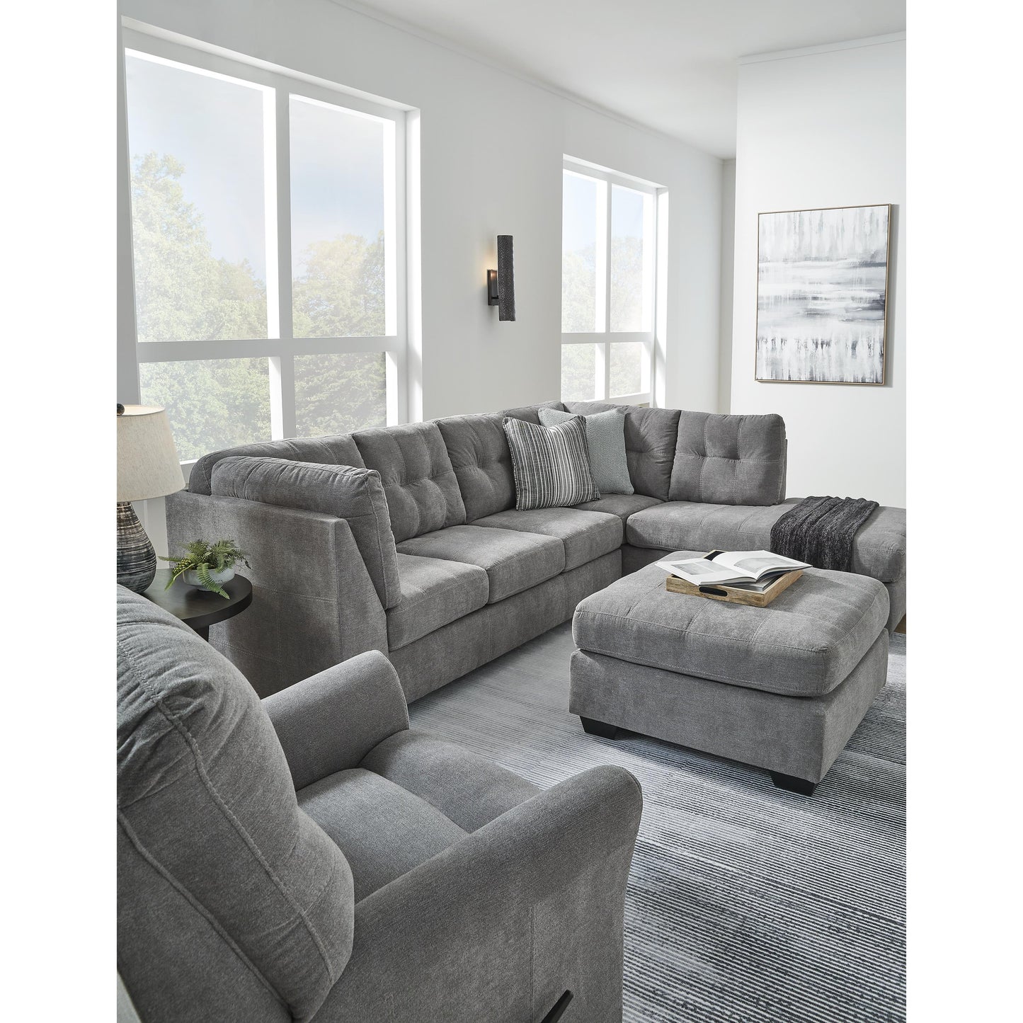 Signature Design by Ashley Marleton 5530508 Oversized Accent Ottoman IMAGE 13