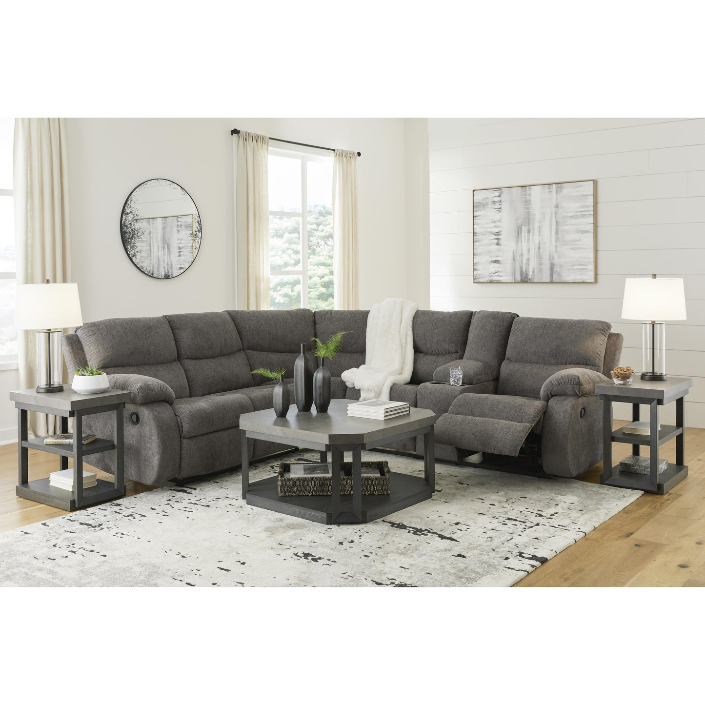 Signature Design by Ashley Museum 2 pc Sectional 8180748/8180749 IMAGE 6