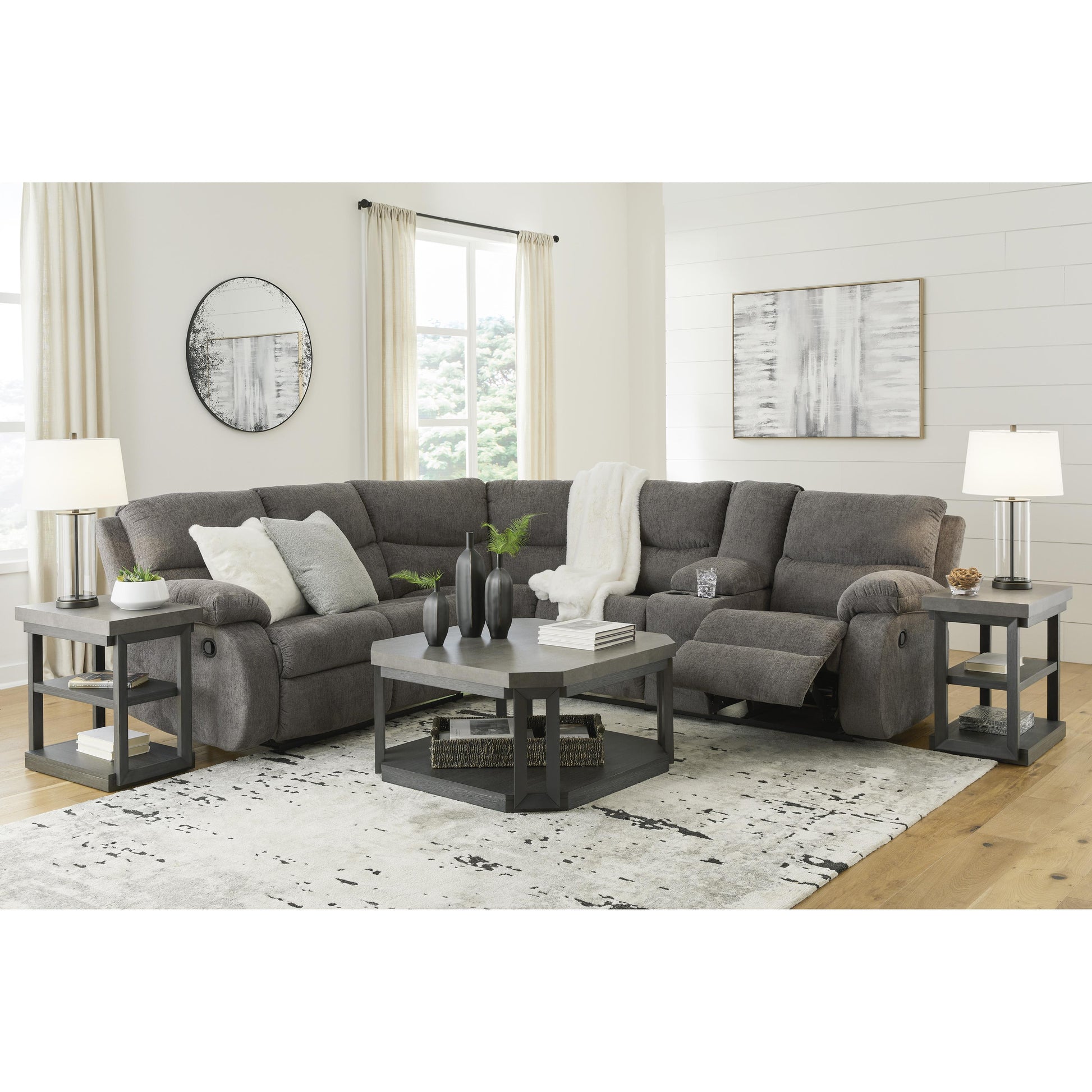 Signature Design by Ashley Museum 2 pc Sectional 8180748/8180749 IMAGE 7