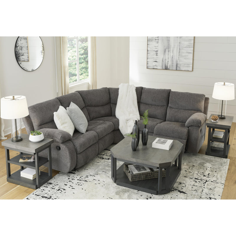 Signature Design by Ashley Museum Reclining Fabric 2 pc Sectional 8180748/8180750 IMAGE 4