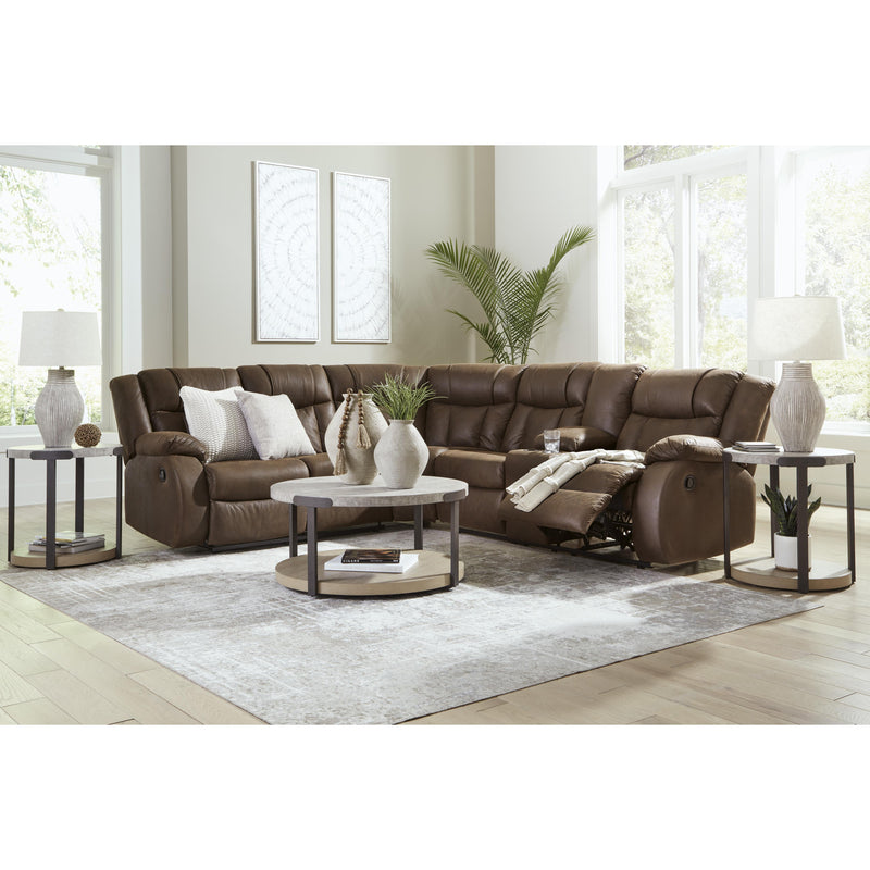 Signature Design by Ashley Trail Boys Reclining Leather Look 2 pc Sectional 8270348/8270349 IMAGE 6