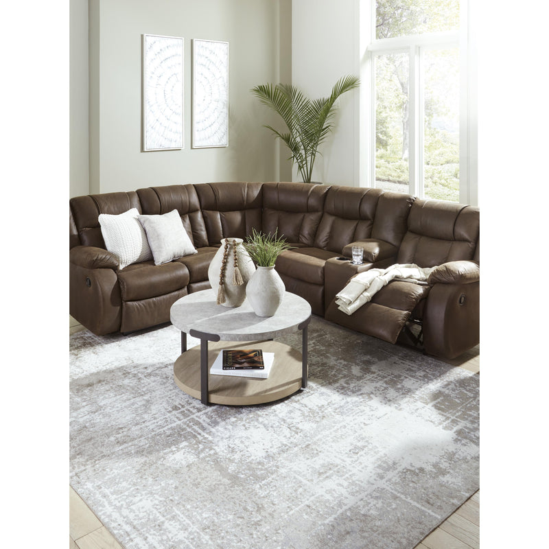 Signature Design by Ashley Trail Boys Reclining Leather Look 2 pc Sectional 8270348/8270349 IMAGE 8