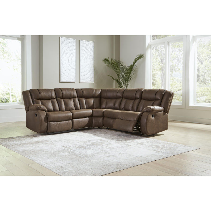 Signature Design by Ashley Trail Boys Reclining Leather Look 2 pc Sectional 8270348/8270350 IMAGE 4