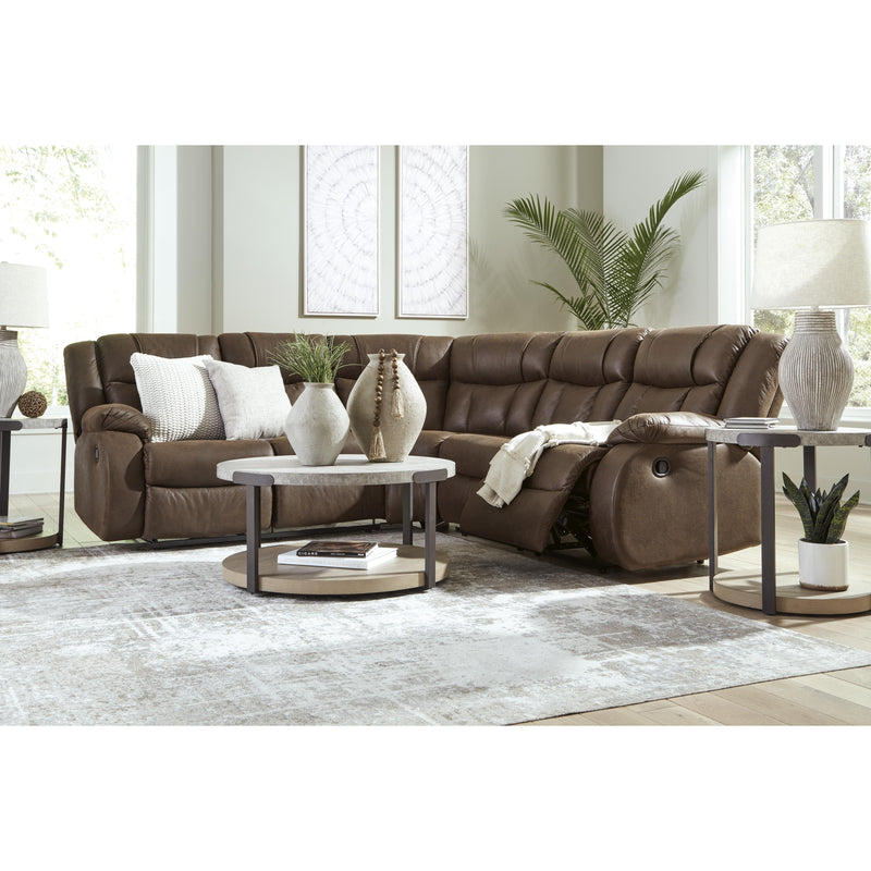 Signature Design by Ashley Trail Boys Reclining Leather Look 2 pc Sectional 8270348/8270350 IMAGE 7