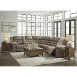  Signature Design by Ashley Ravenel 83106S3 4 pc Power Reclining Sectional IMAGE 4