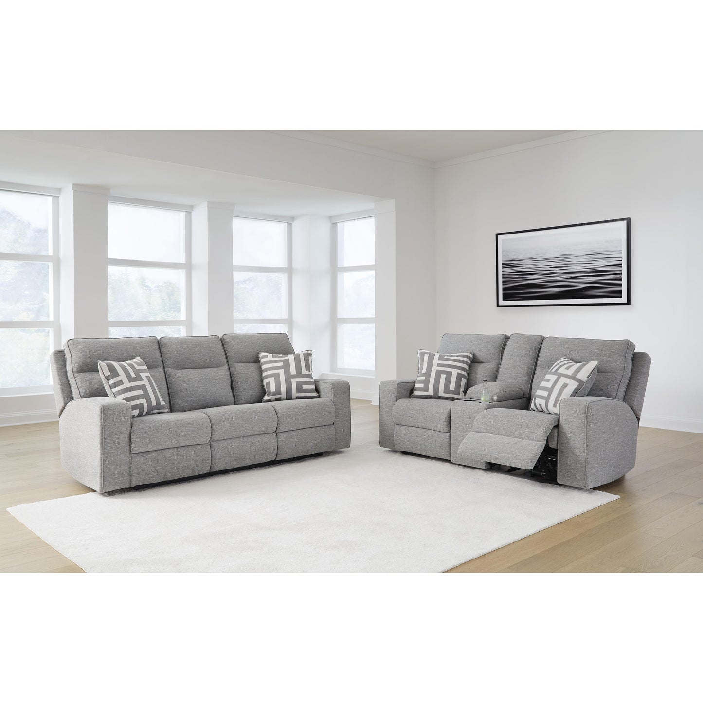 Signature Design by Ashley Biscoe Power Reclining Fabric Loveseat 9050318 IMAGE 14