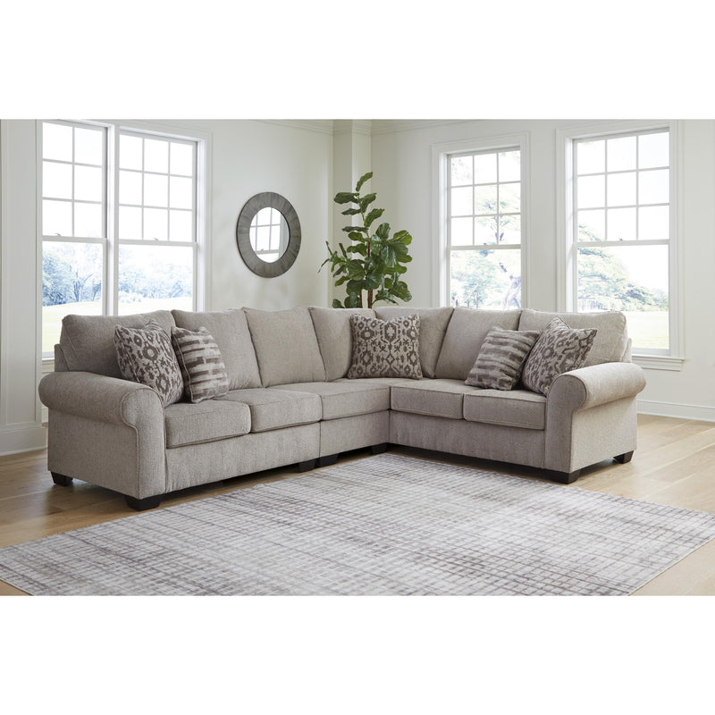 Signature Design by Ashley Claireah Fabric 3 pc Sectional 9060355/9060346/9060349 IMAGE 3