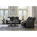Signature Design by Ashley Caveman Den 9070315 Power Reclining Sofa with Adjustable Headrest IMAGE 16