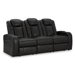 Signature Design by Ashley Caveman Den 9070315 Power Reclining Sofa with Adjustable Headrest IMAGE 1