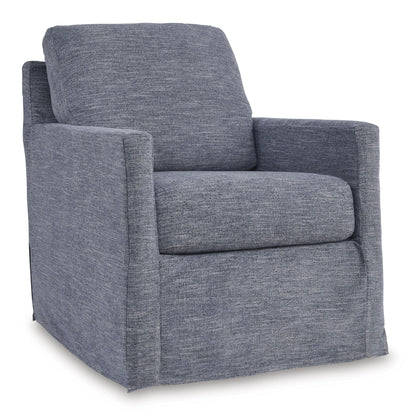 Signature Design by Ashley Nenana Next-Gen Nuvella A3000646 Swivel Glider Accent Chair IMAGE 1