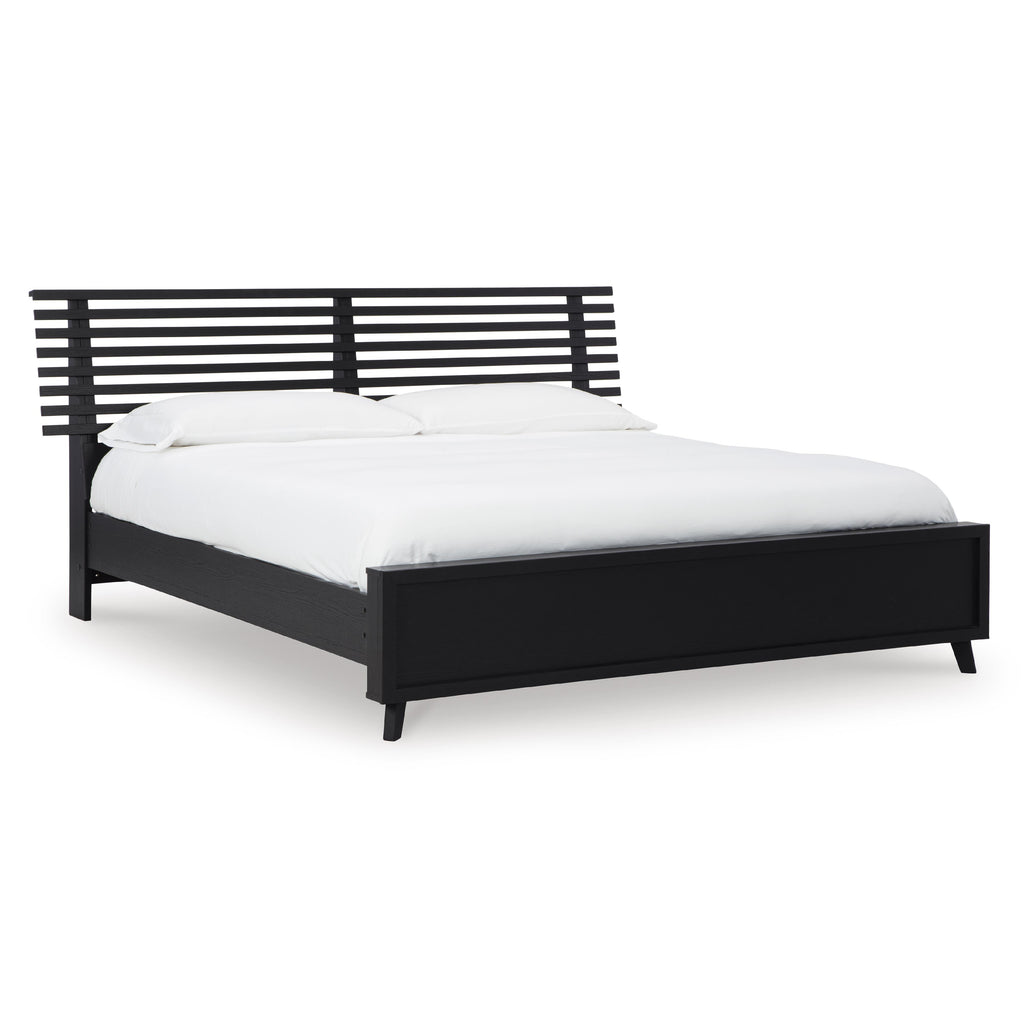  Signature Design by Ashley Danziar B1013B9 King Slat Panel Bed IMAGE 1