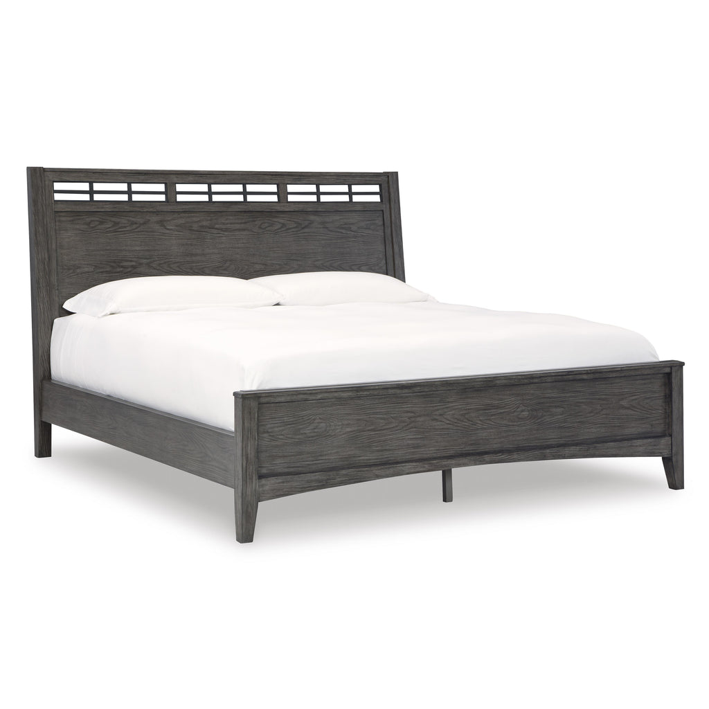  Signature Design by Ashley Montillan B651B4 King Panel Bed IMAGE 1