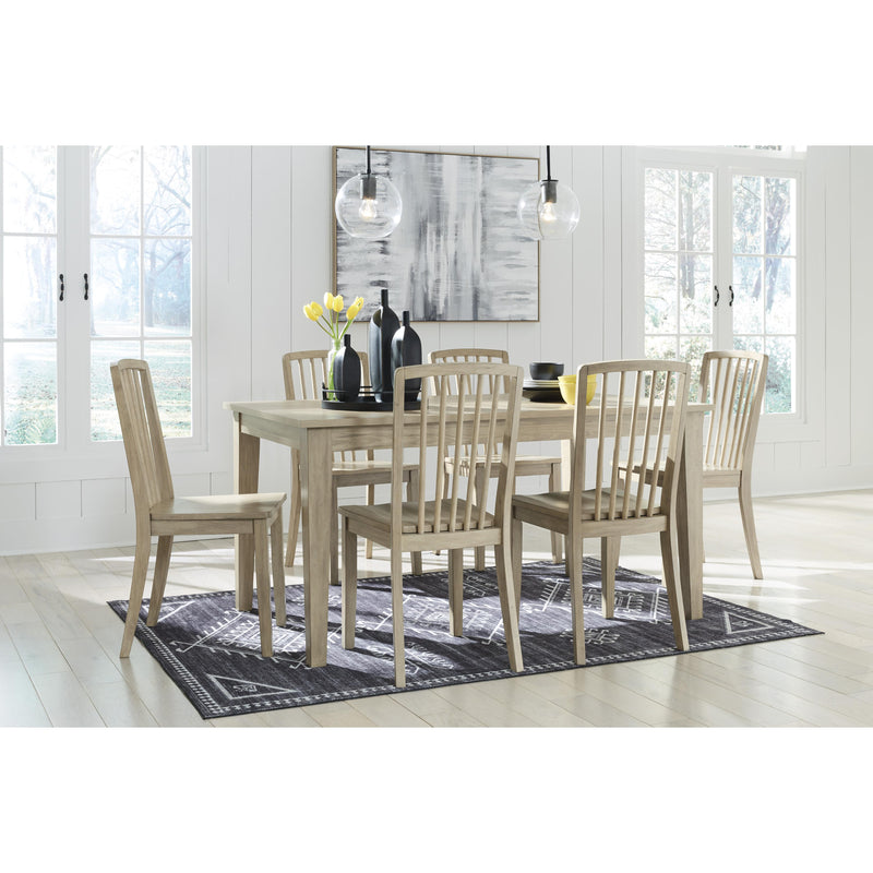 Signature Design by Ashley Gleanville Dining Table D511-25 IMAGE 7