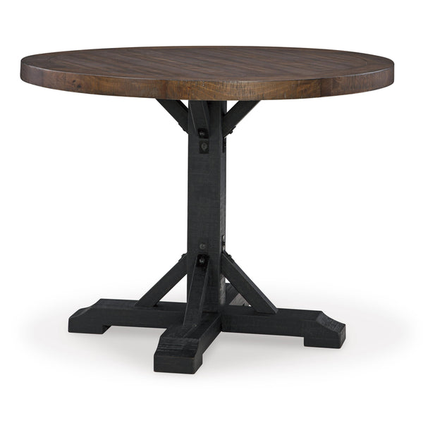 Signature Design by Ashley Valebeck Dining Table D546-23B/D546-23T IMAGE 1