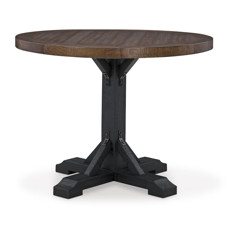 Signature Design by Ashley Valebeck Dining Table D546-23B/D546-23T IMAGE 2