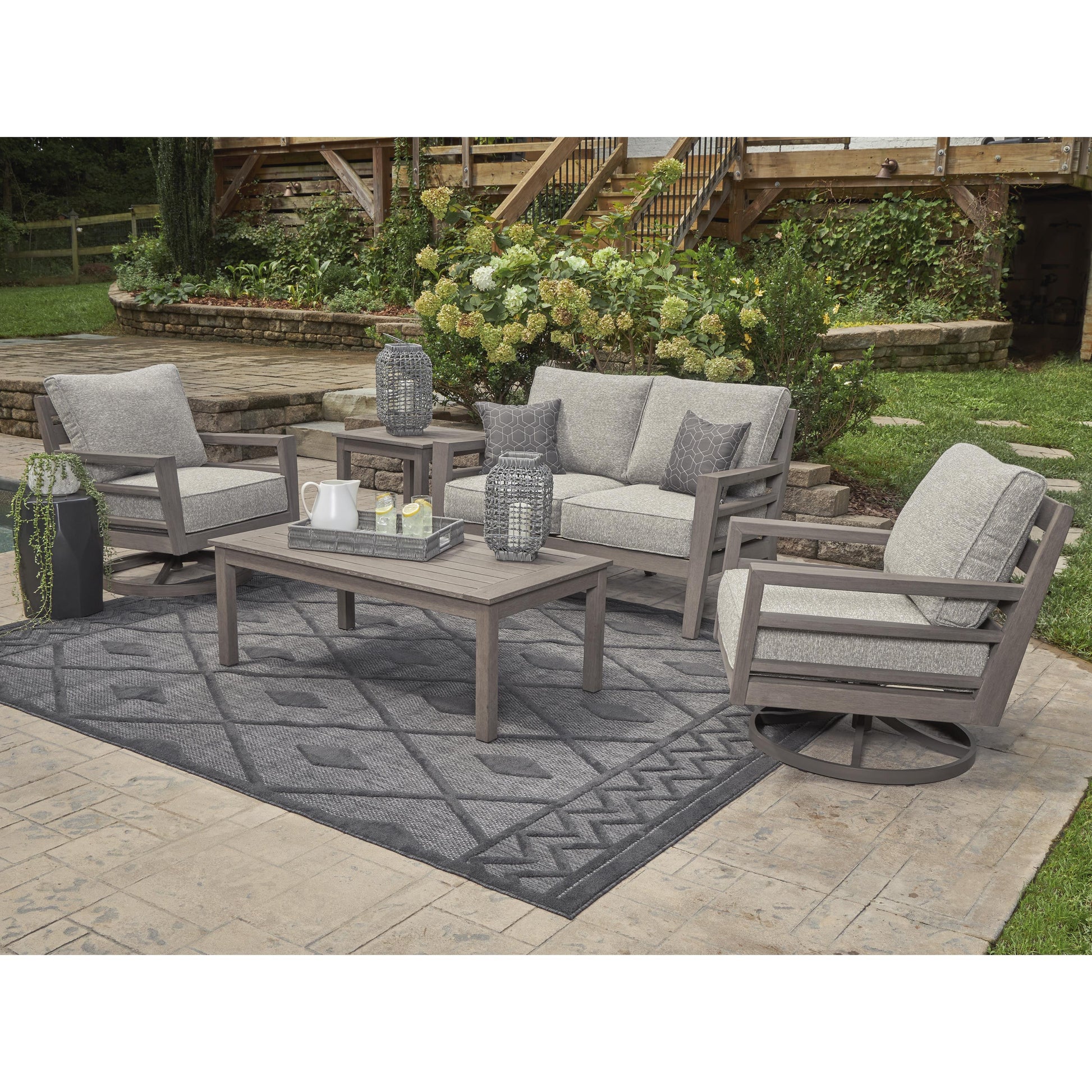 Signature Design by Ashley Outdoor Seating Loveseats P564-835 IMAGE 6