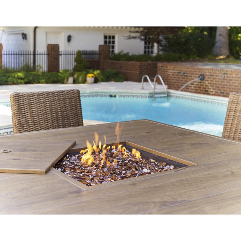 Signature Design by Ashley Outdoor Tables Fire Pit Tables P749-665 IMAGE 8