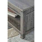  Signature Design by Ashley Freedan T175T2 Lift-top Coffee Table, 2 End Tables and Console IMAGE 5