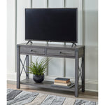  Signature Design by Ashley Freedan T175T2 Lift-top Coffee Table, 2 End Tables and Console IMAGE 9