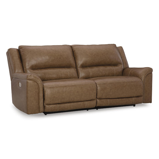 Signature Design by Ashley Trasimeno U8281547 2 Seat Power Reclining Sofa Adjustable Headrest IMAGE 1
