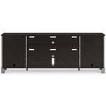  Signature Design by Ashley Darborn W796-68 XL TV Stand with Fireplace Option IMAGE 5