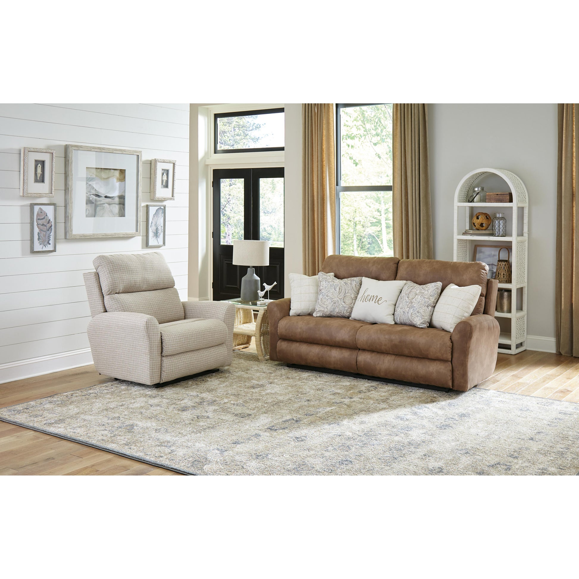 Catnapper Justine Fabric Recliner 38807 2159-26 IMAGE 2