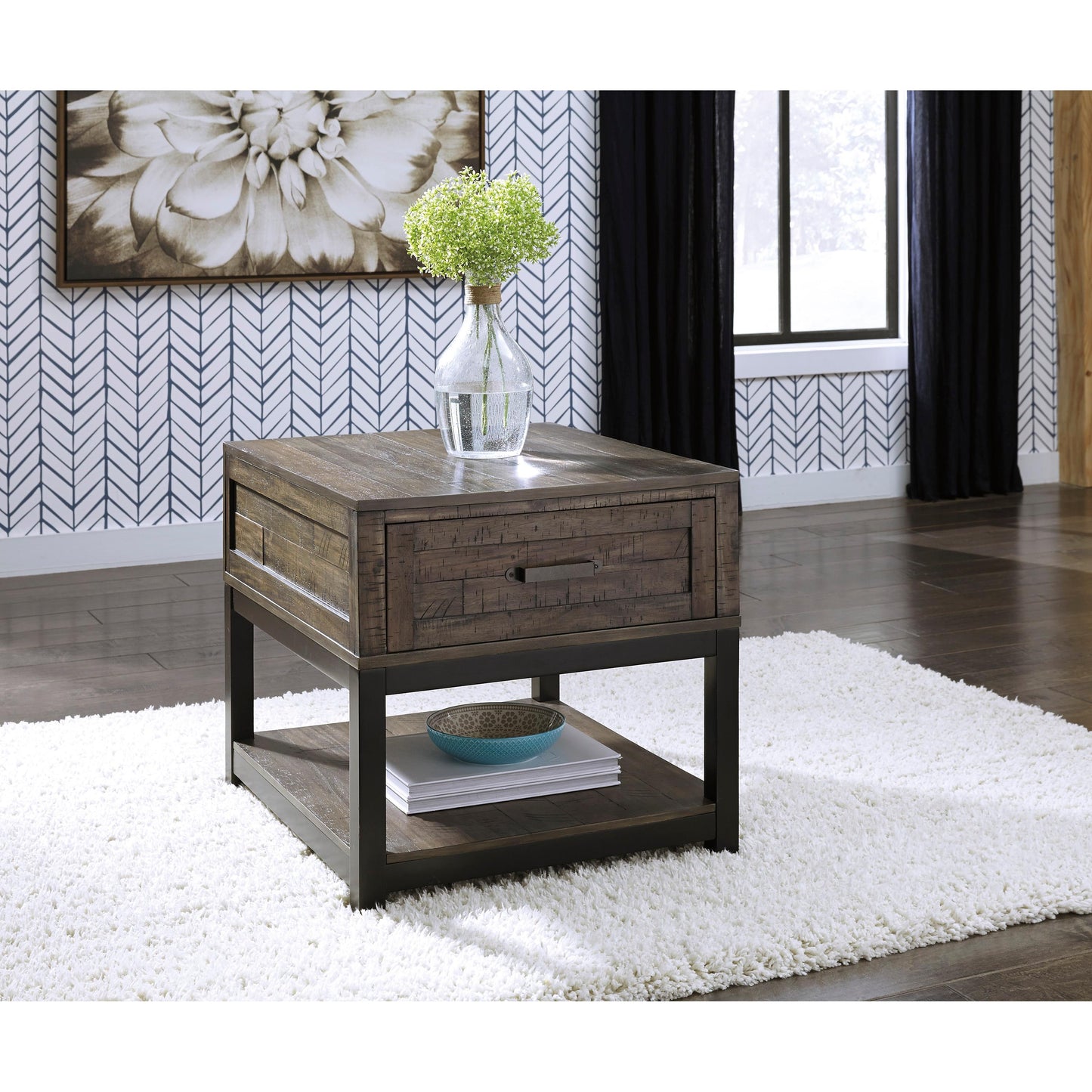 Signature Design by Ashley Johurst T444T1 Cocktail Table and 2 End Tables IMAGE 5