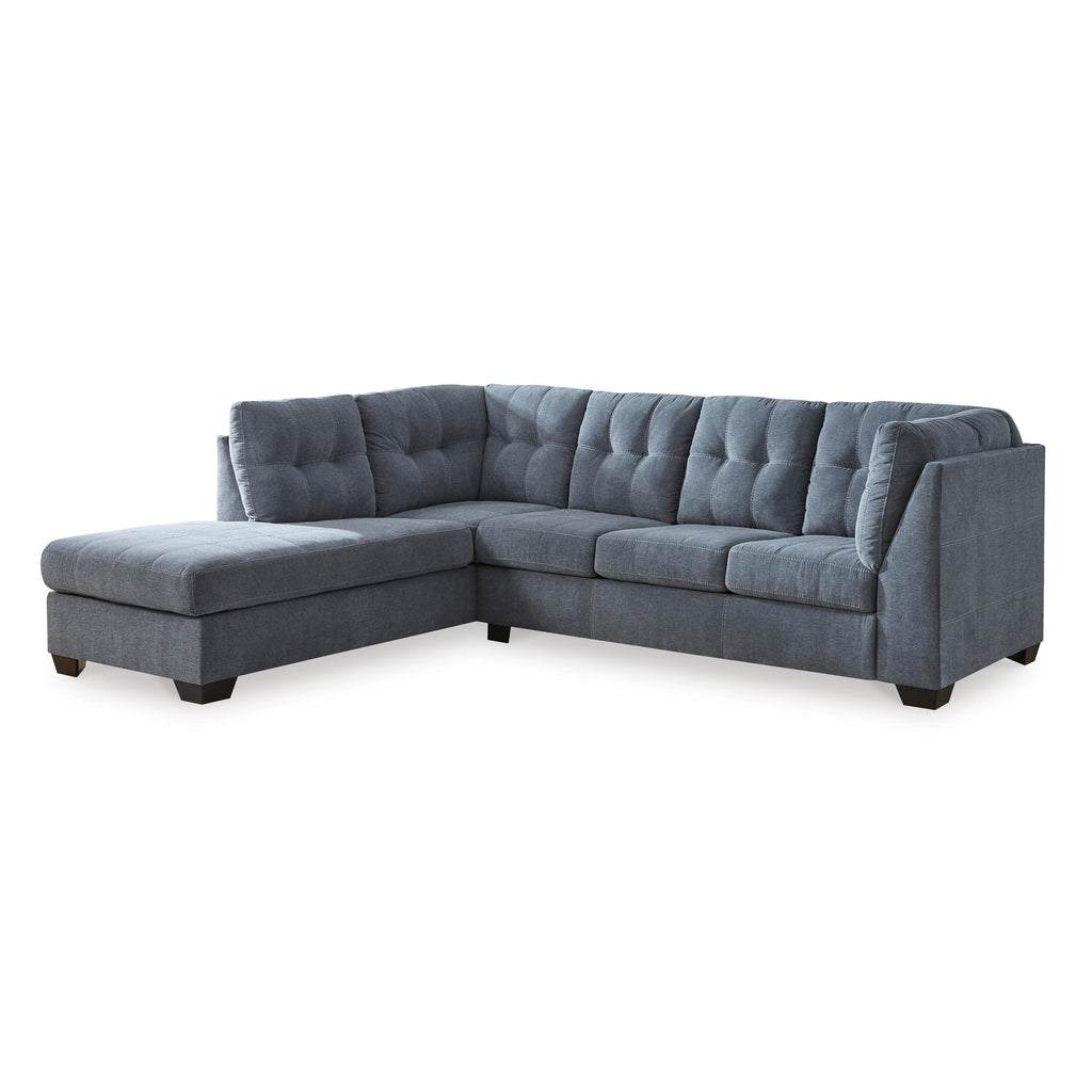  Signature Design by Ashley Marleton 55303S3 2 pc Sleeper Sectional with Chaise IMAGE 1